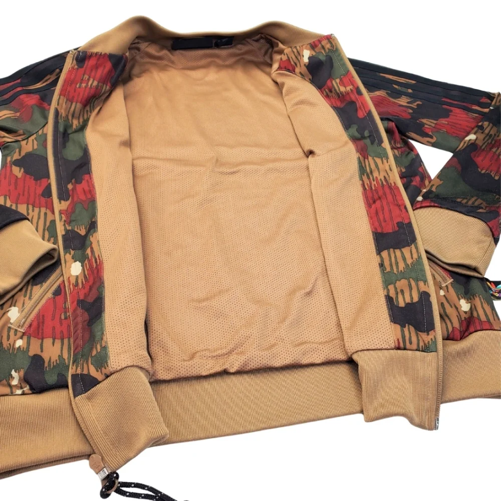 Adidas X Pharrell Williams Women's Hu Hiking Camo Superstar Track Jacket Size S - Picture 7 of 10